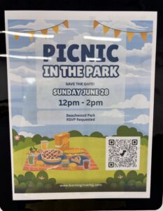 Flyer for the Burning River BJJ family picnic